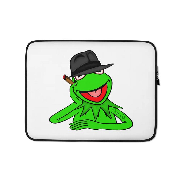 Kermit's Thug Life Laptop Sleeve product image (1)