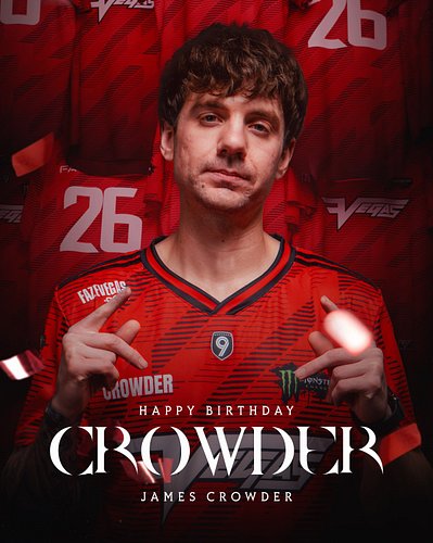 HAPPY BIRTHDAY TO THE GOACH @jamescrowder94 🥳🎂

#FaZeUp