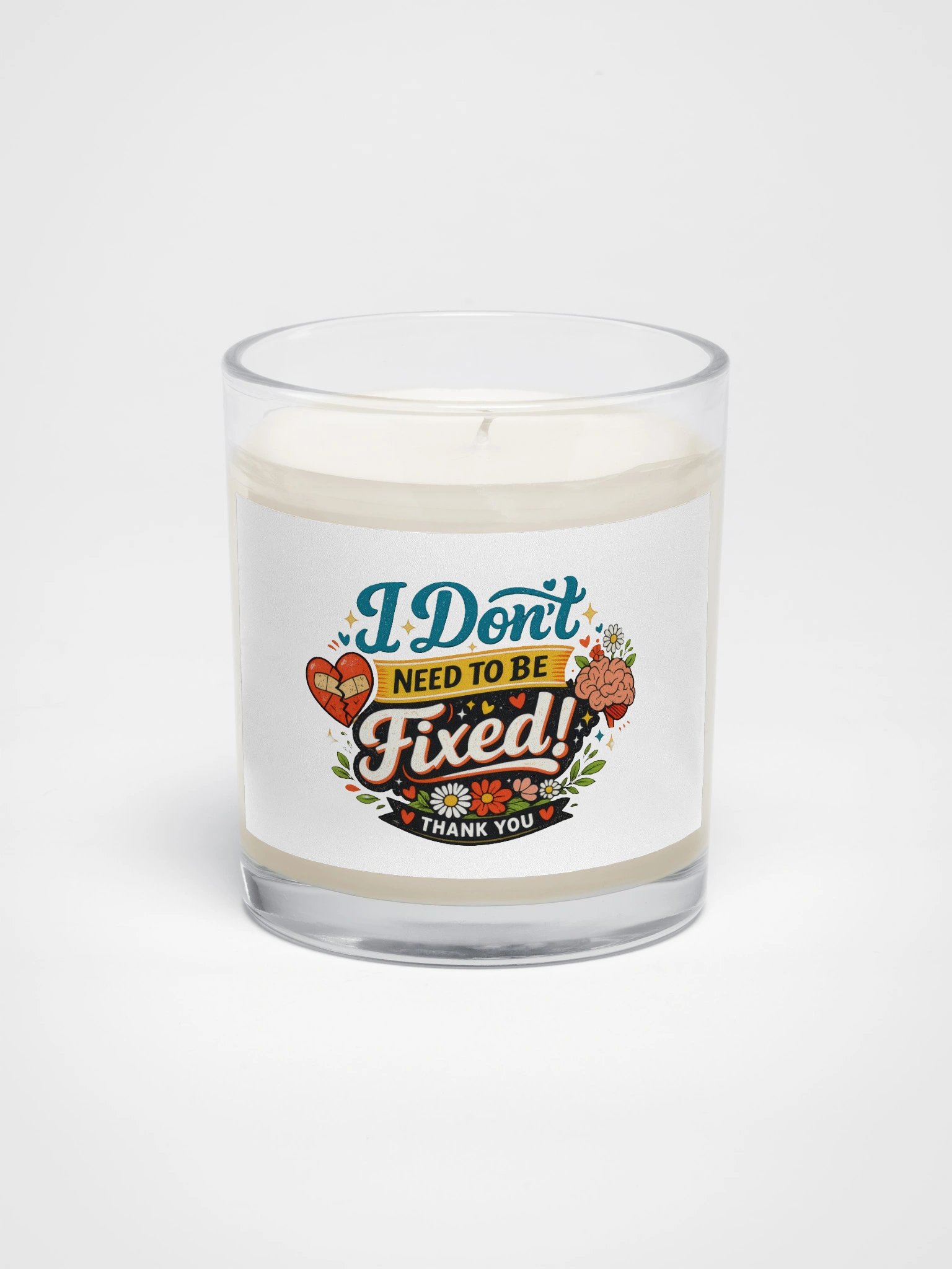 I Don't Need To Be Fixed Meditation Candle product image (1)