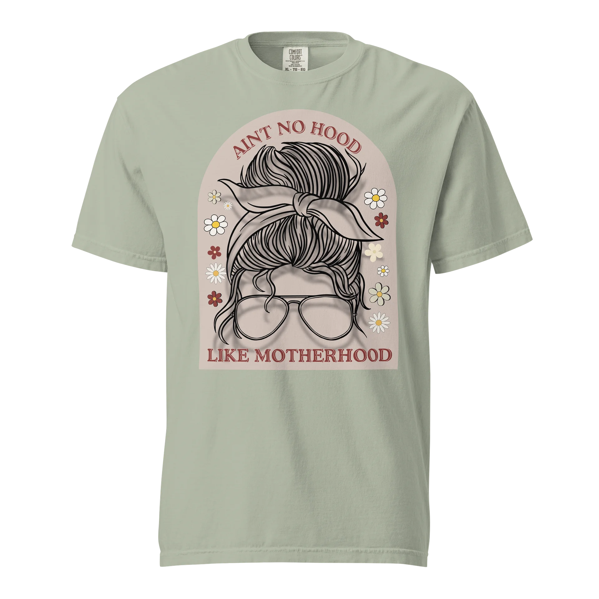 Ain’t No Hood Like Motherhood Tee 🤎 product image (1)