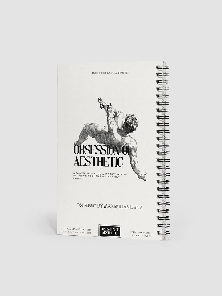''Spring'' by Maximilian Lenz Spiral Notebook product image (2)