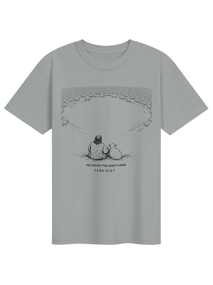 "He Leaves the Ninety-Nine" Scripture Tee product image (1)