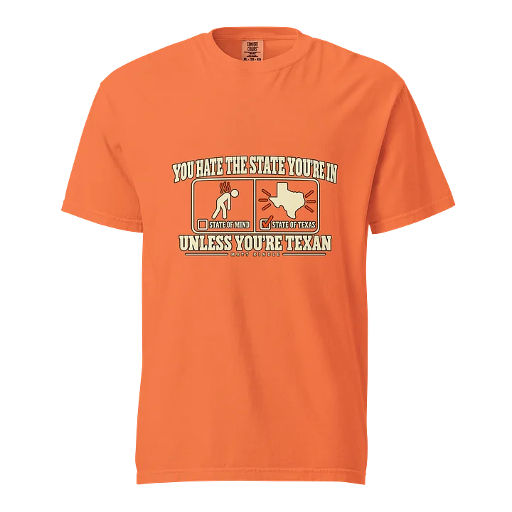 State You’re In Tee by Matt Kindle
