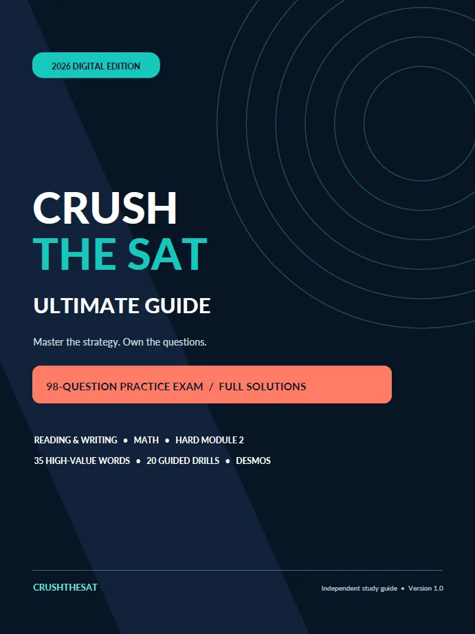 CrushTheSAT: Ultimate Guide product image (1)