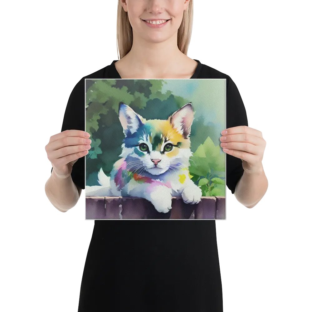 Cute Cat Digital Painting - v2 product image (3)