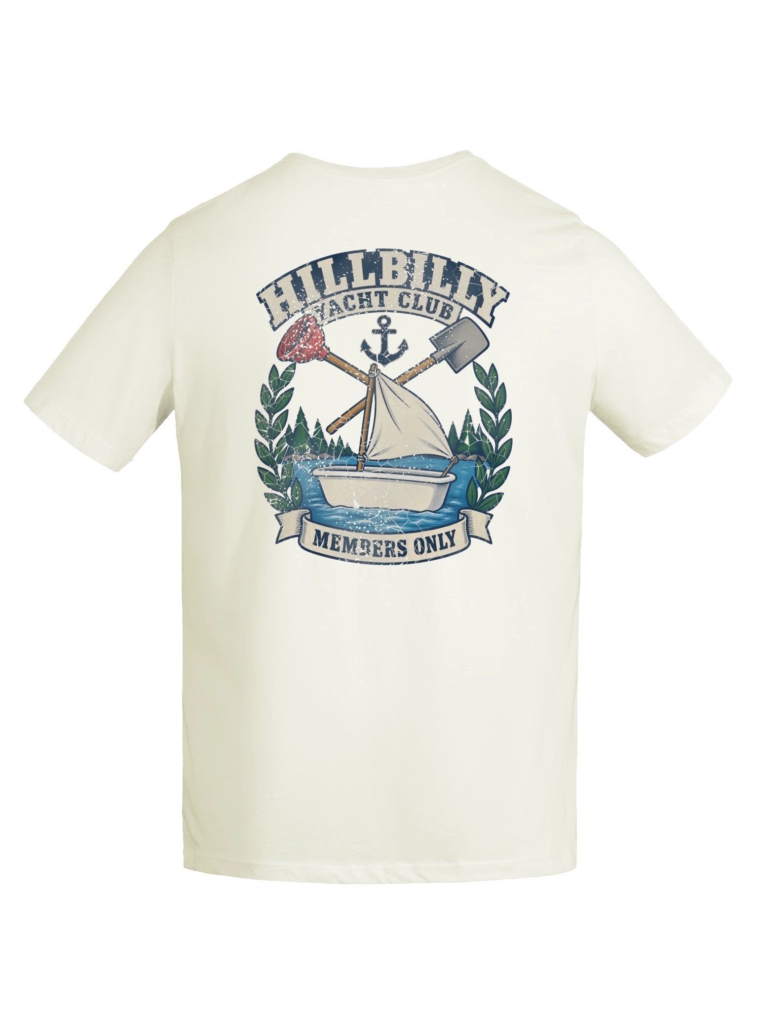 Hillbilly Yacht Club - Members Only - Women's Relaxed Tee product image (17)