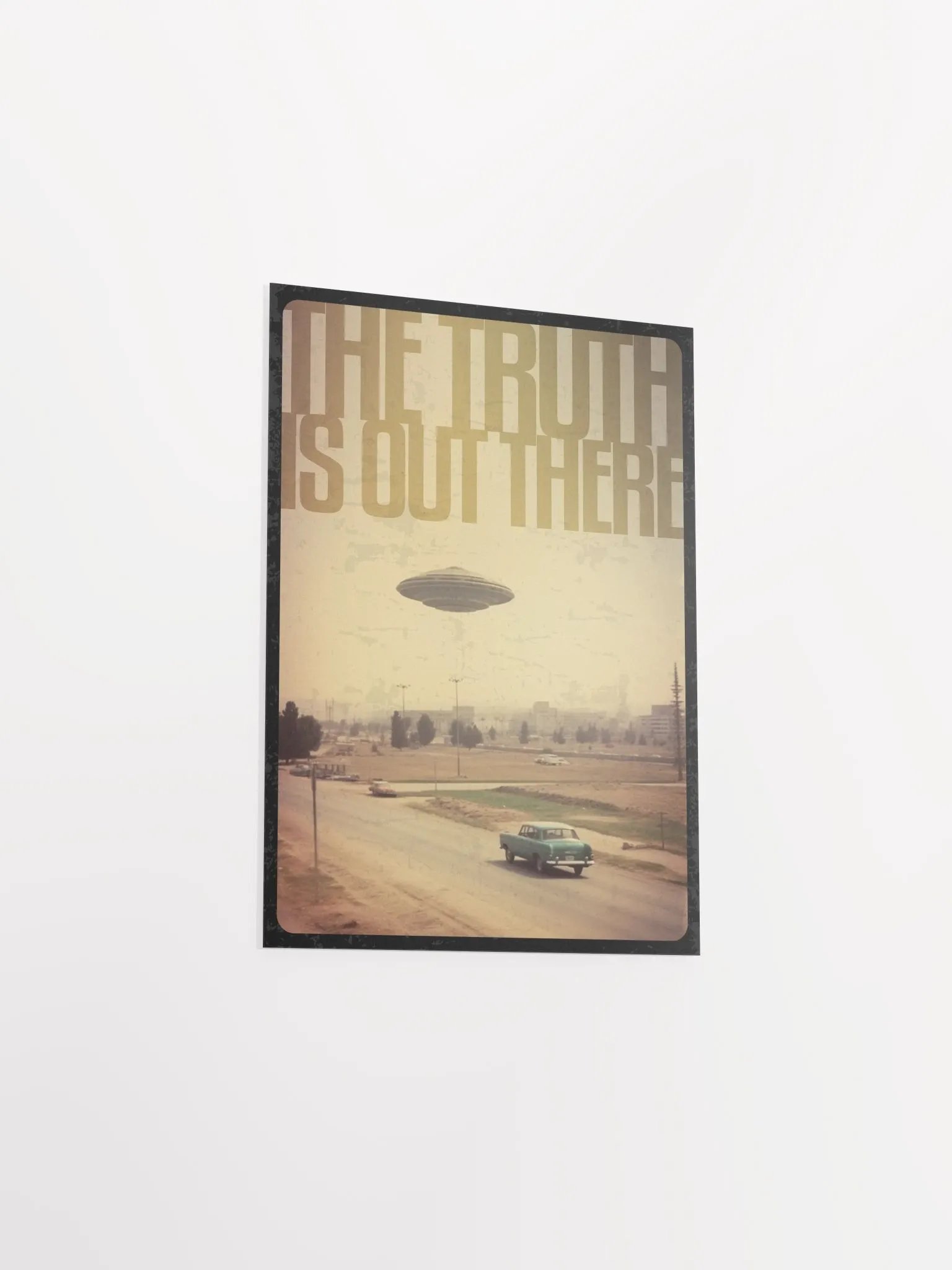 The Truth is Out There / The X-Files retro 60s poster — sci-fi poster, movie poster, space art print product image (10)