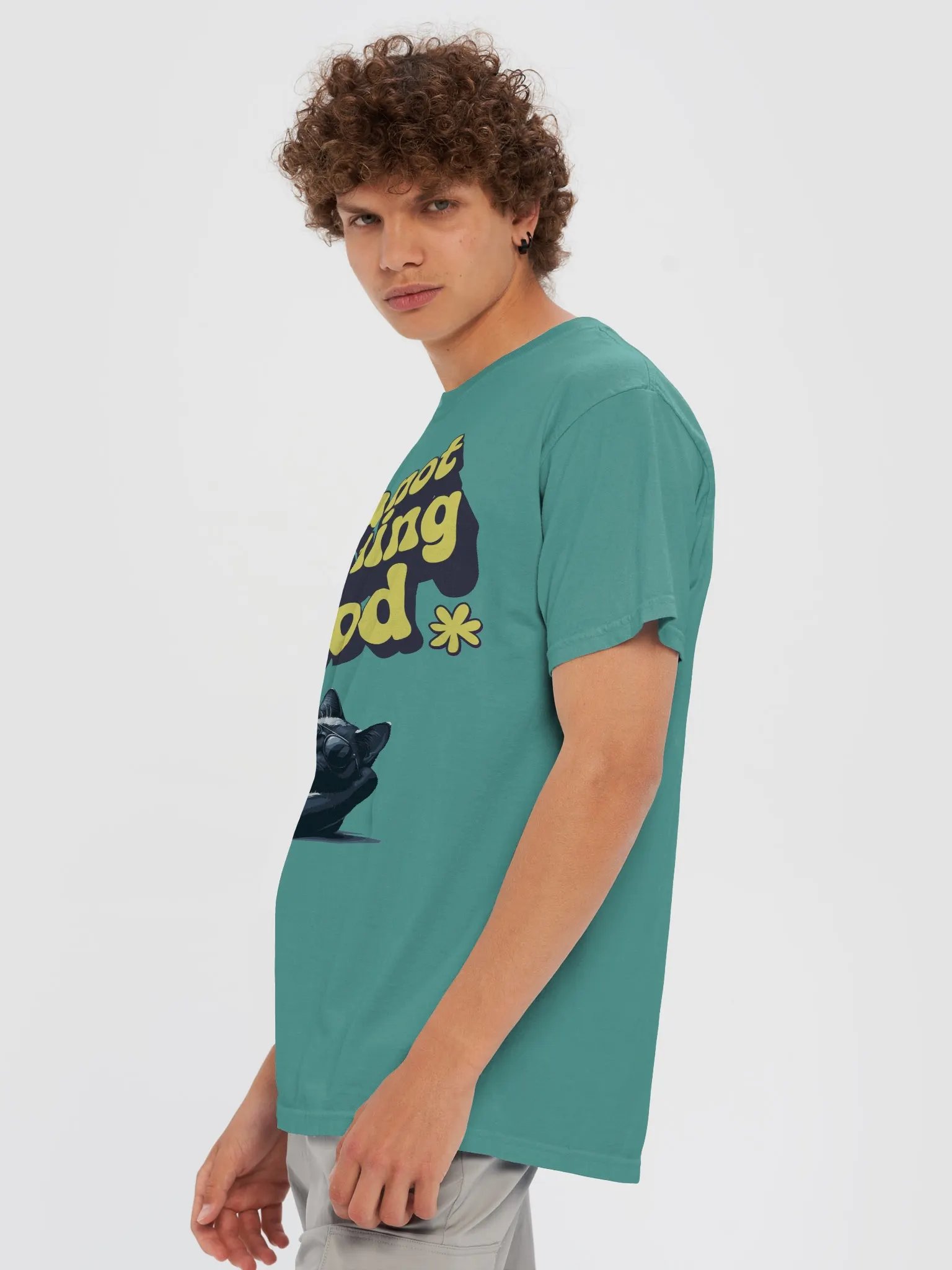 Cool Cat Mood T-Shirt product image (50)
