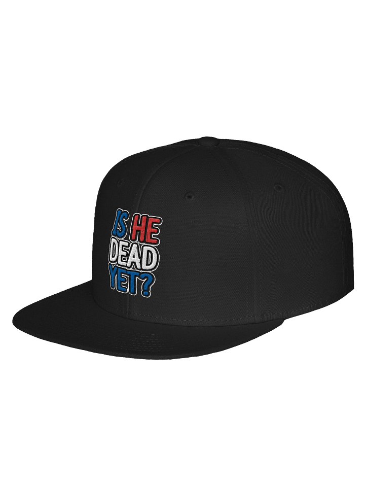 "Is He Dead Yet?" Structured Baseball Cap product image (2)