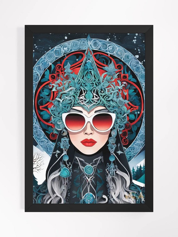 Winter Wiccan 02 - Framed Matte Poster product image (4)