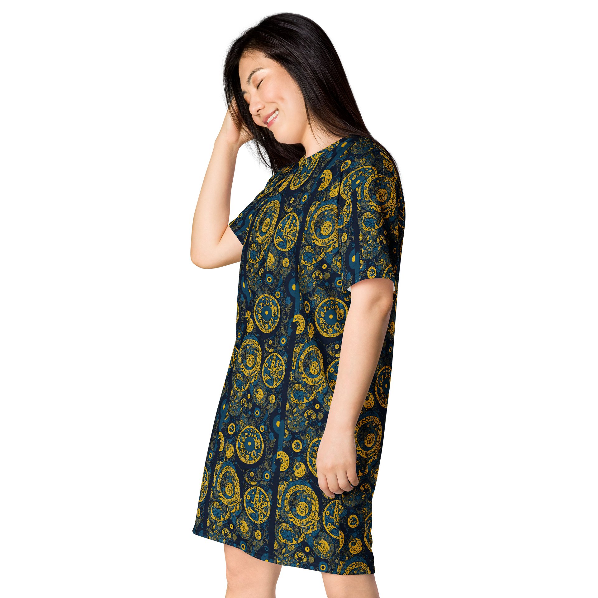 Chic Comfort: Urban Muse T-Shirt Dress product image (3)