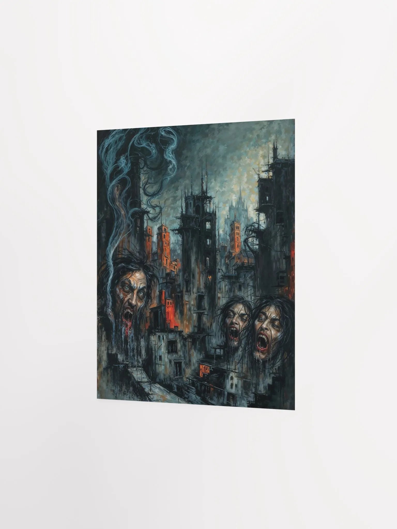 Screaming Faces Urban Poster product image (8)