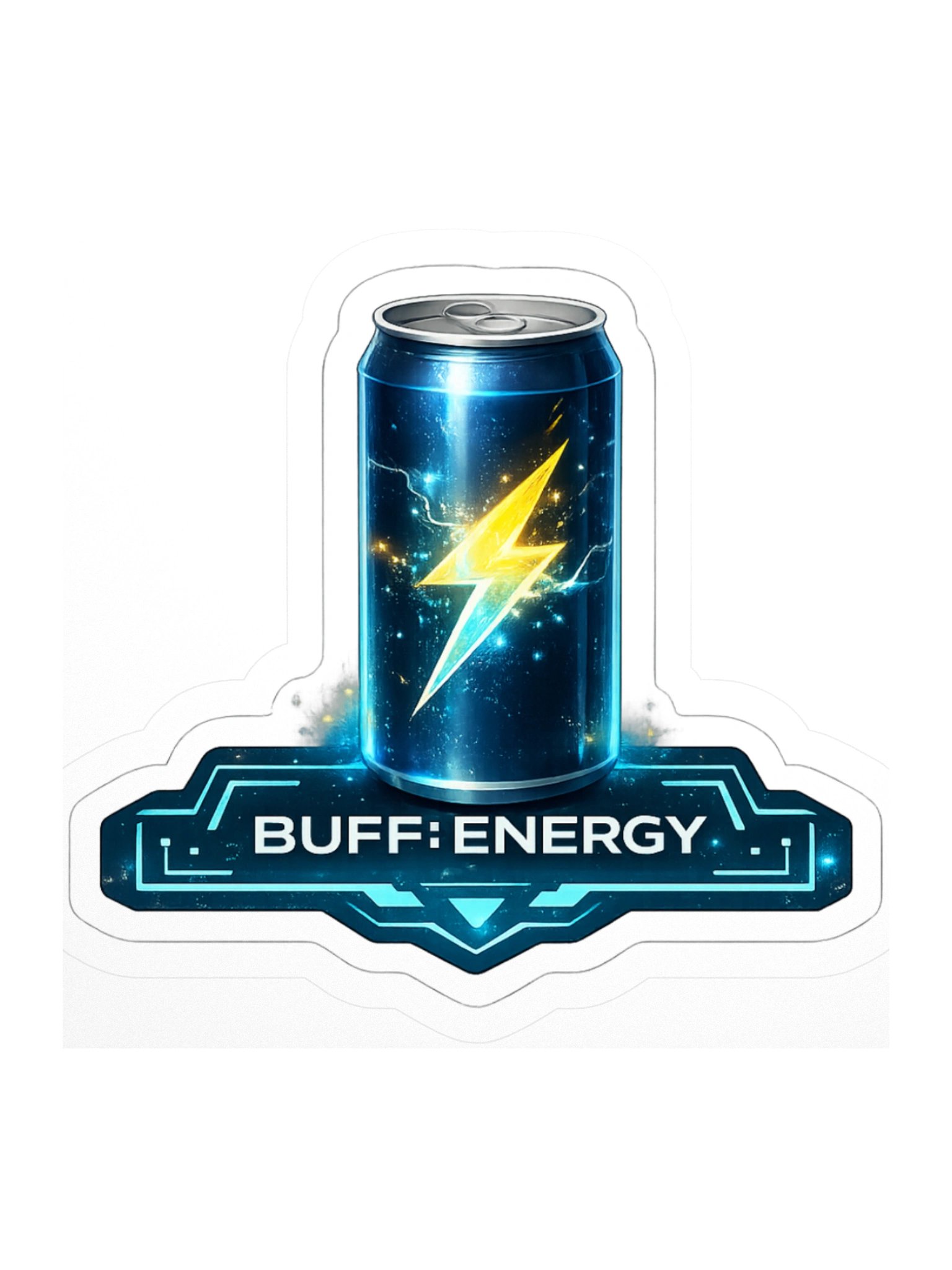 • AKC // BUFF: ENERGY Vinyl Sticker | AKC System Series product image (1)