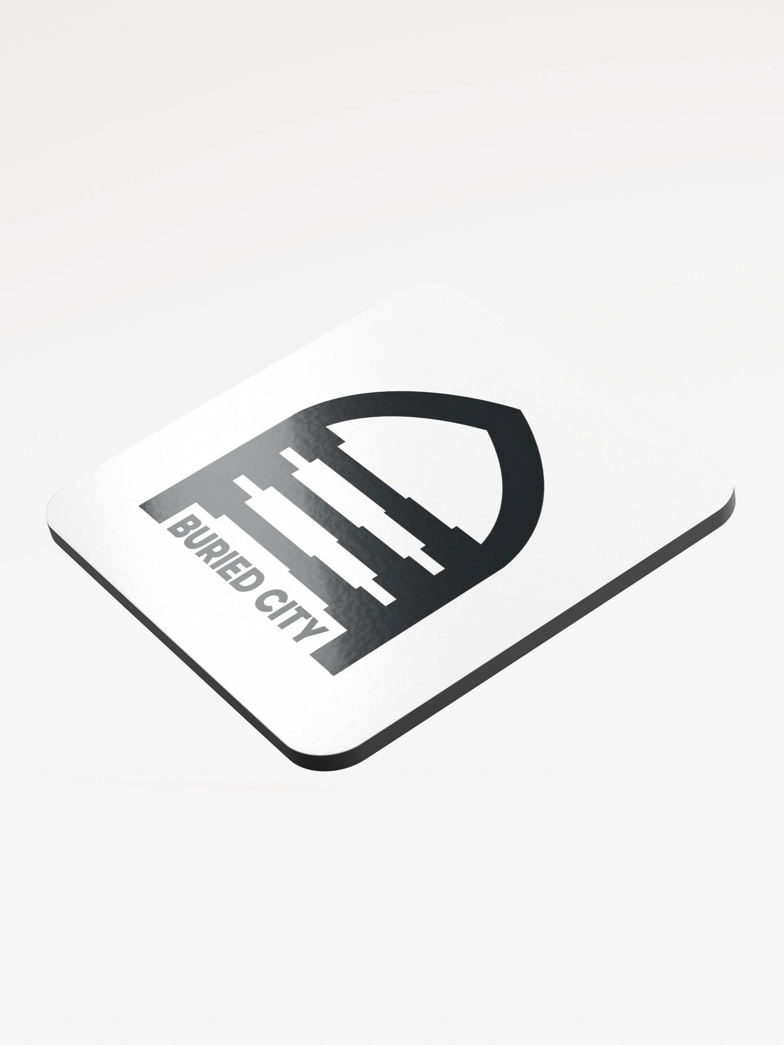 Buried City Glossed Cork Coaster product image (3)