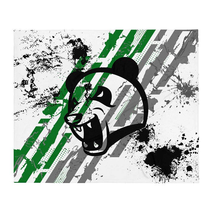 Pandas Throw Blanket product image (1)