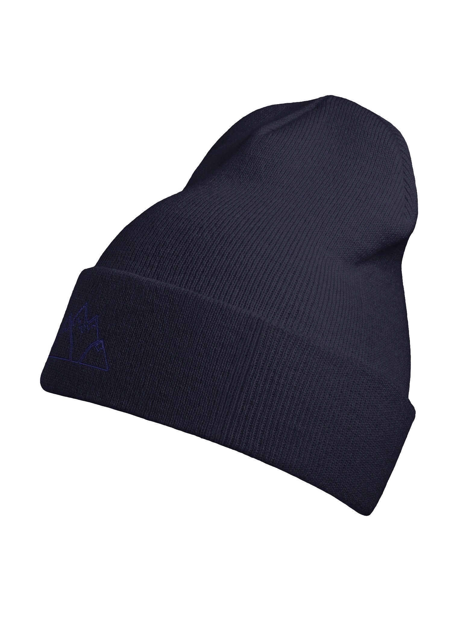Synthesis — Tonal Outline Beanie / Navy product image (9)