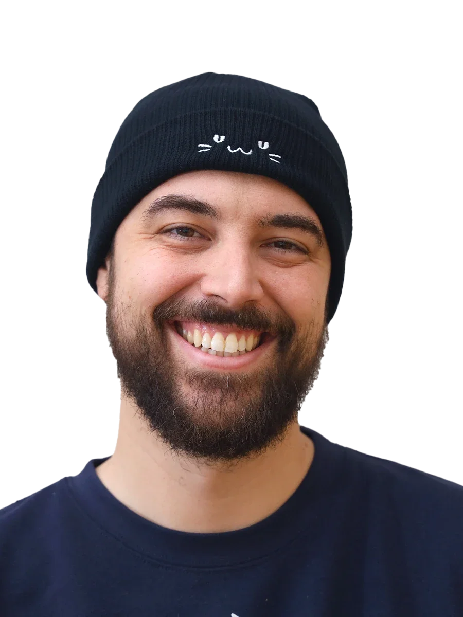 Supurrvisor Face Embroidered Beanie product image (2)