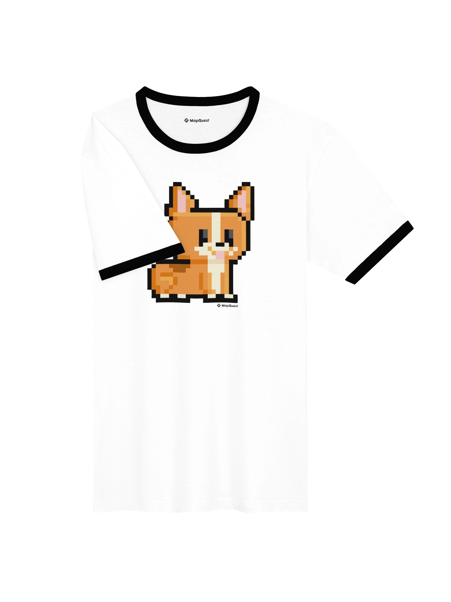 Corgie Questie Ringer Tee - Unisex product image (4)