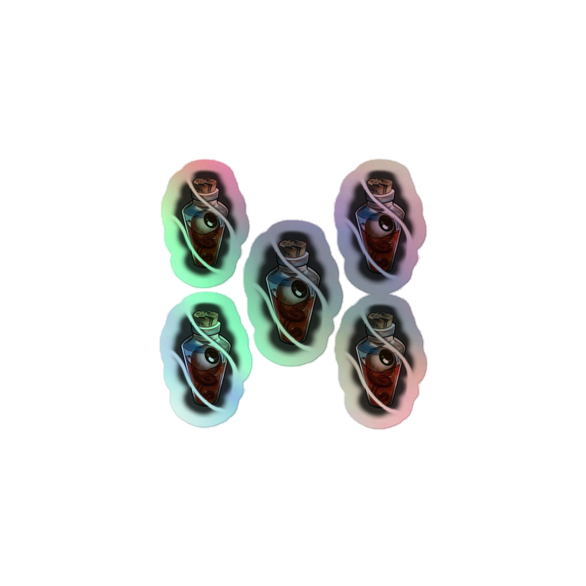 Jar - Kiss-Cut Holographic Sticker Sheet product image (1)