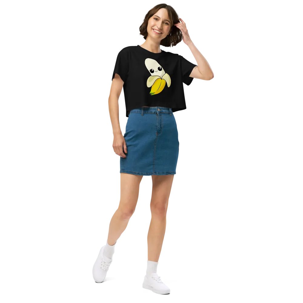 Peel Me Up Banana Women's Crop Top product image (5)