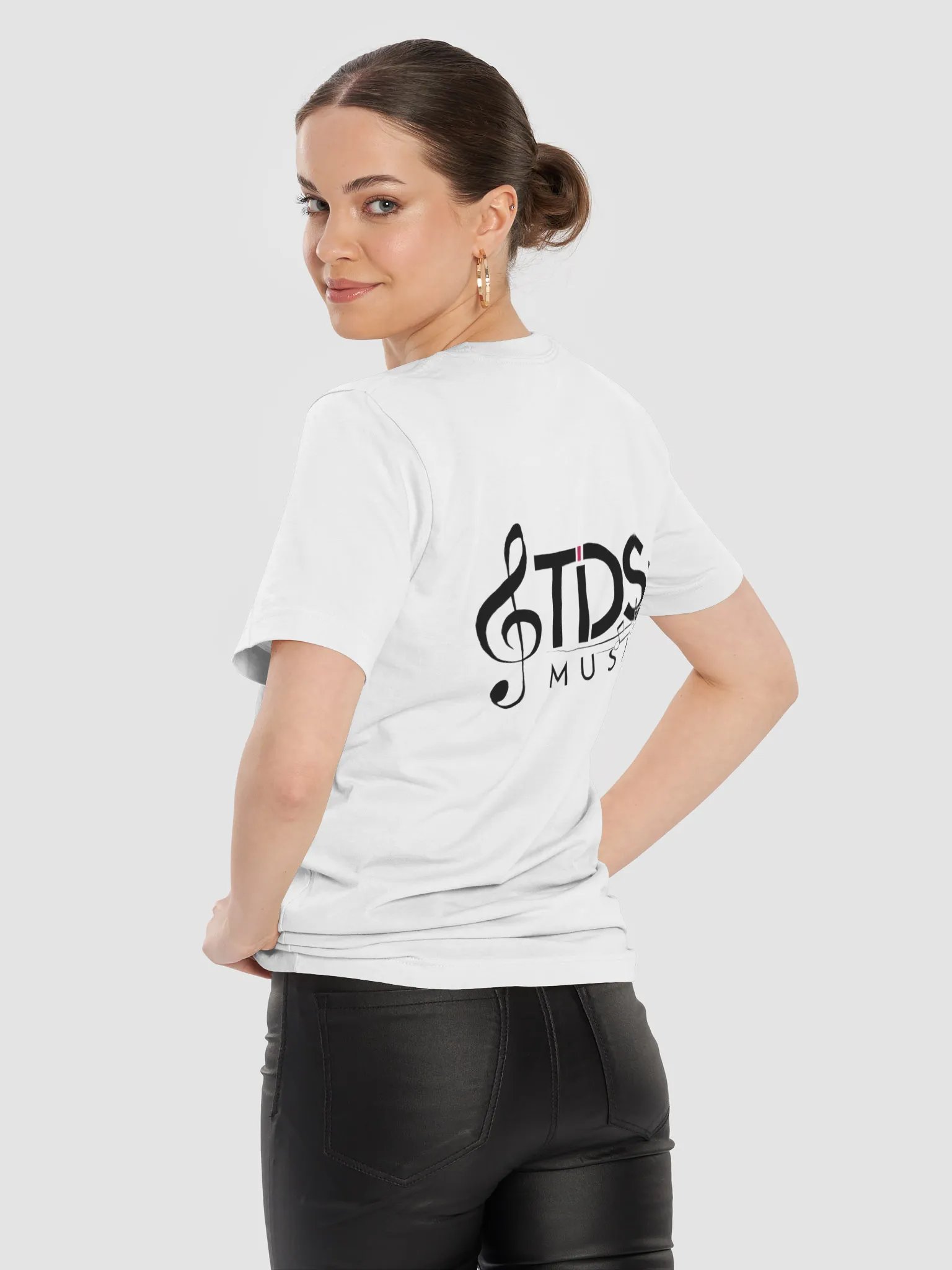 TDS Music - Unisex T-Shirt with Treble Clef Back Design product image (2)