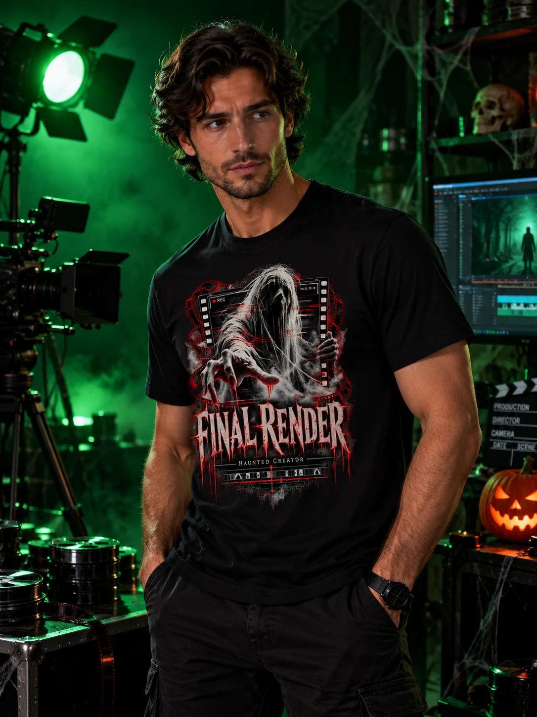 FINAL RENDER – Limited Edition Halloween T-Shirt product image (2)