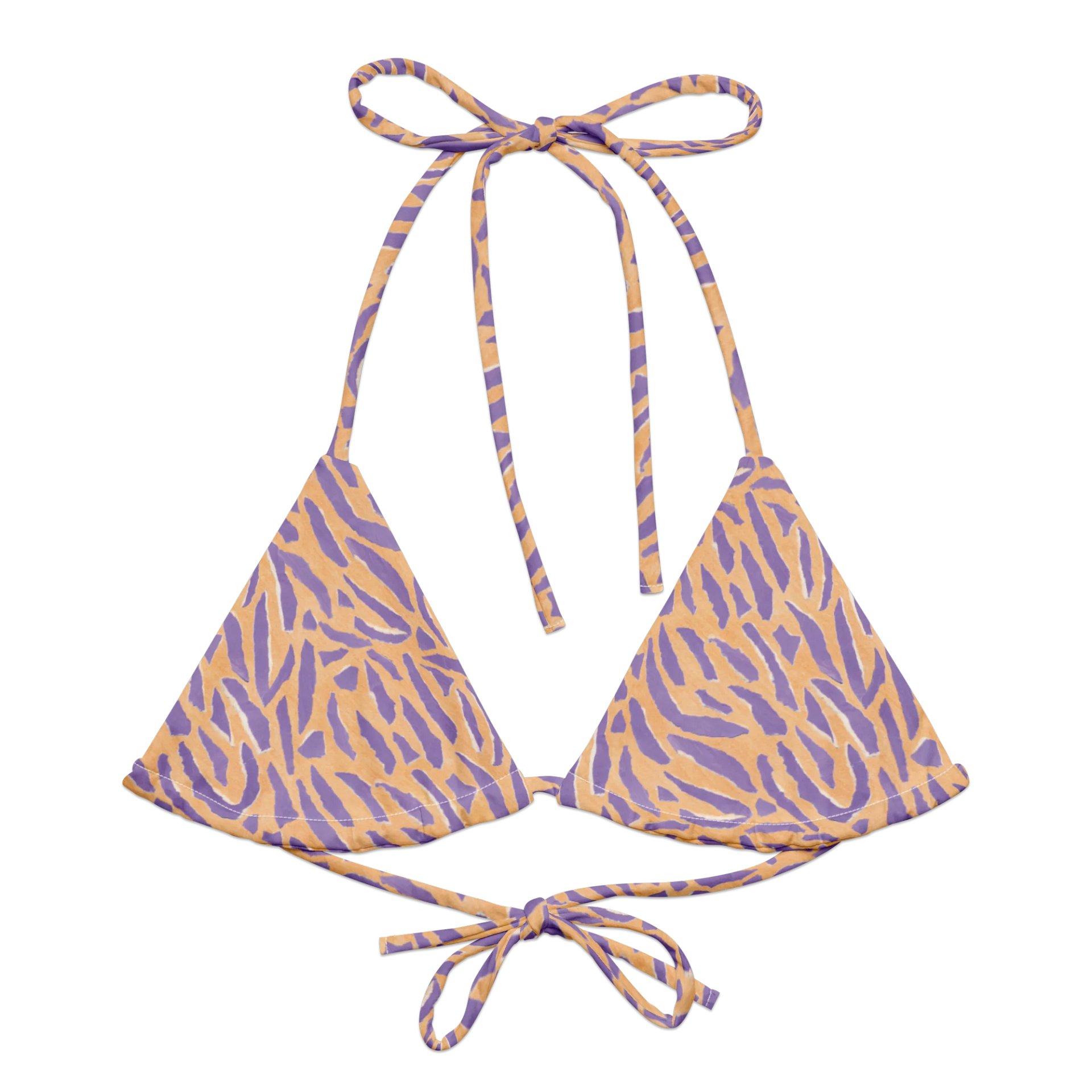"Animal Stripe" Bikini Top product image (1)