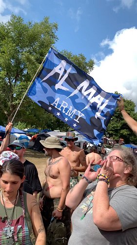 HUGE thank you to ALL the meditation ninjas that showed up at the 2026 GOTJ pics coming later today🙏#ALMALmusic #juggalo #fay...
