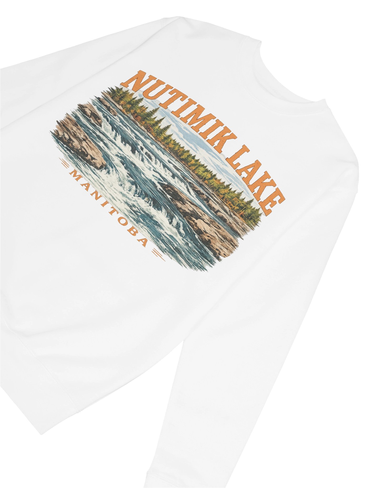 Nutimik Lake Manitoba Crewneck - 100% Cotton Exterior product image (6)