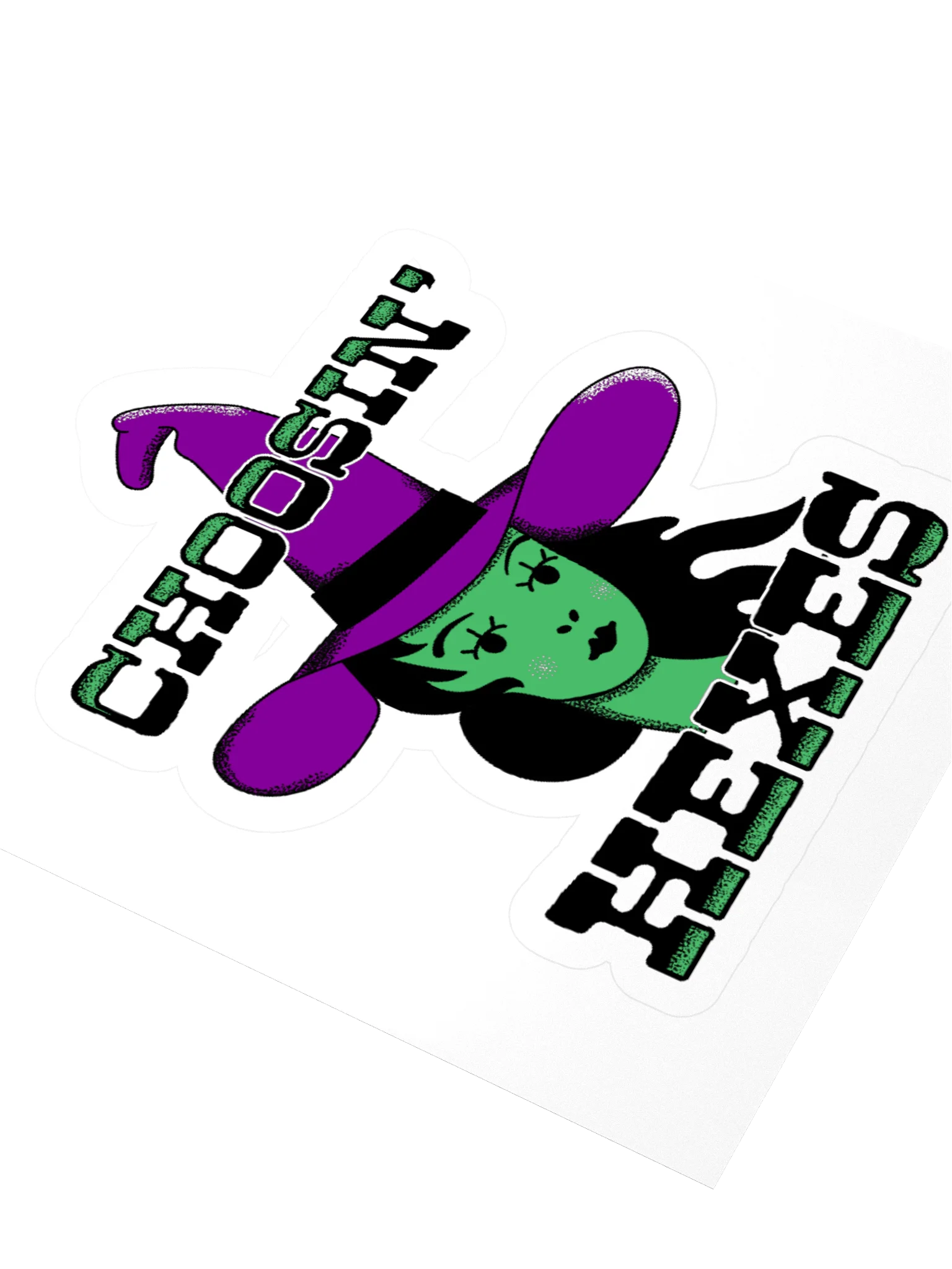 Choosin' Hexes Sticker product image (7)