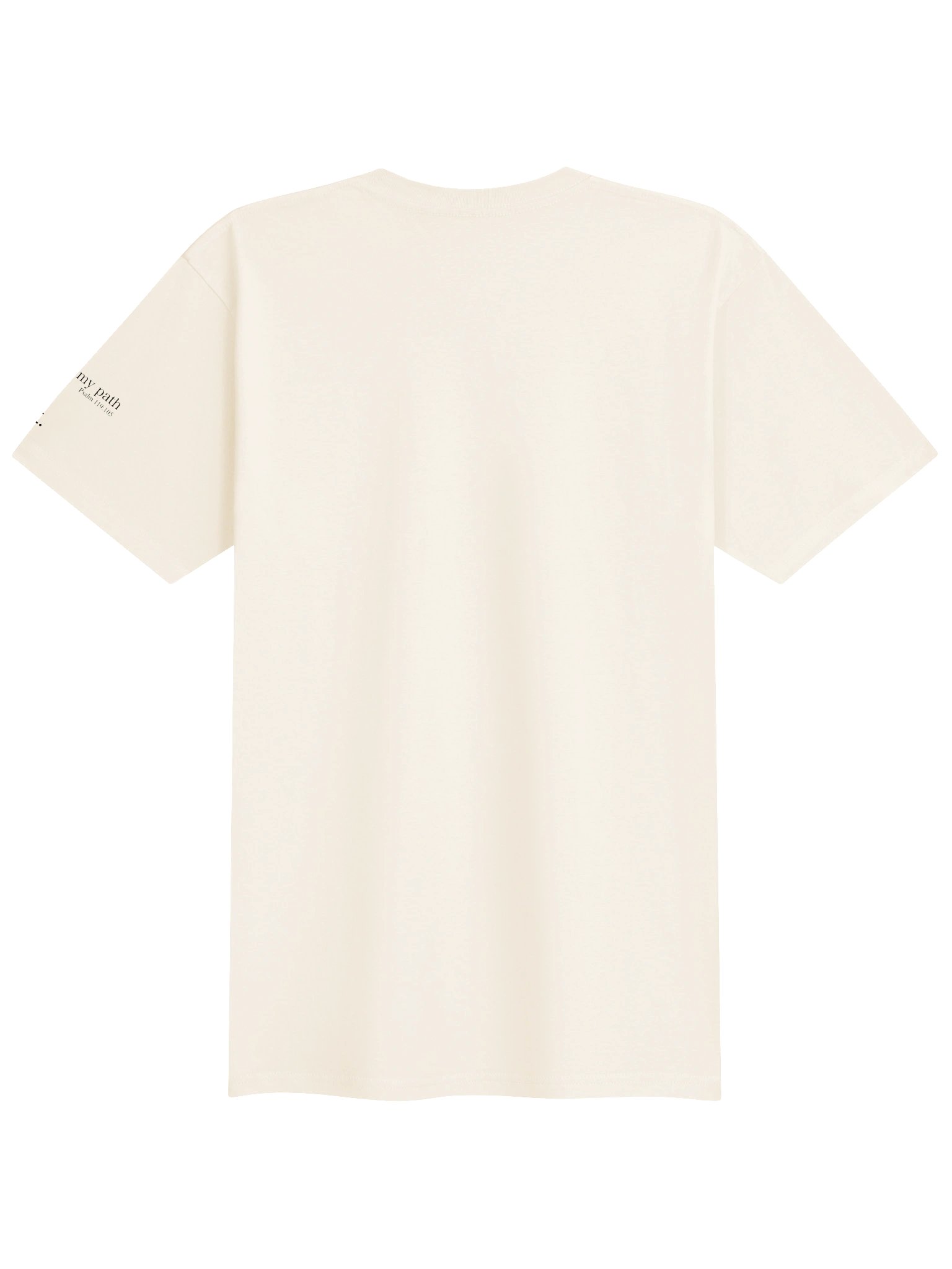 T-Shirt Psalm 119:105 - Black product image (4)