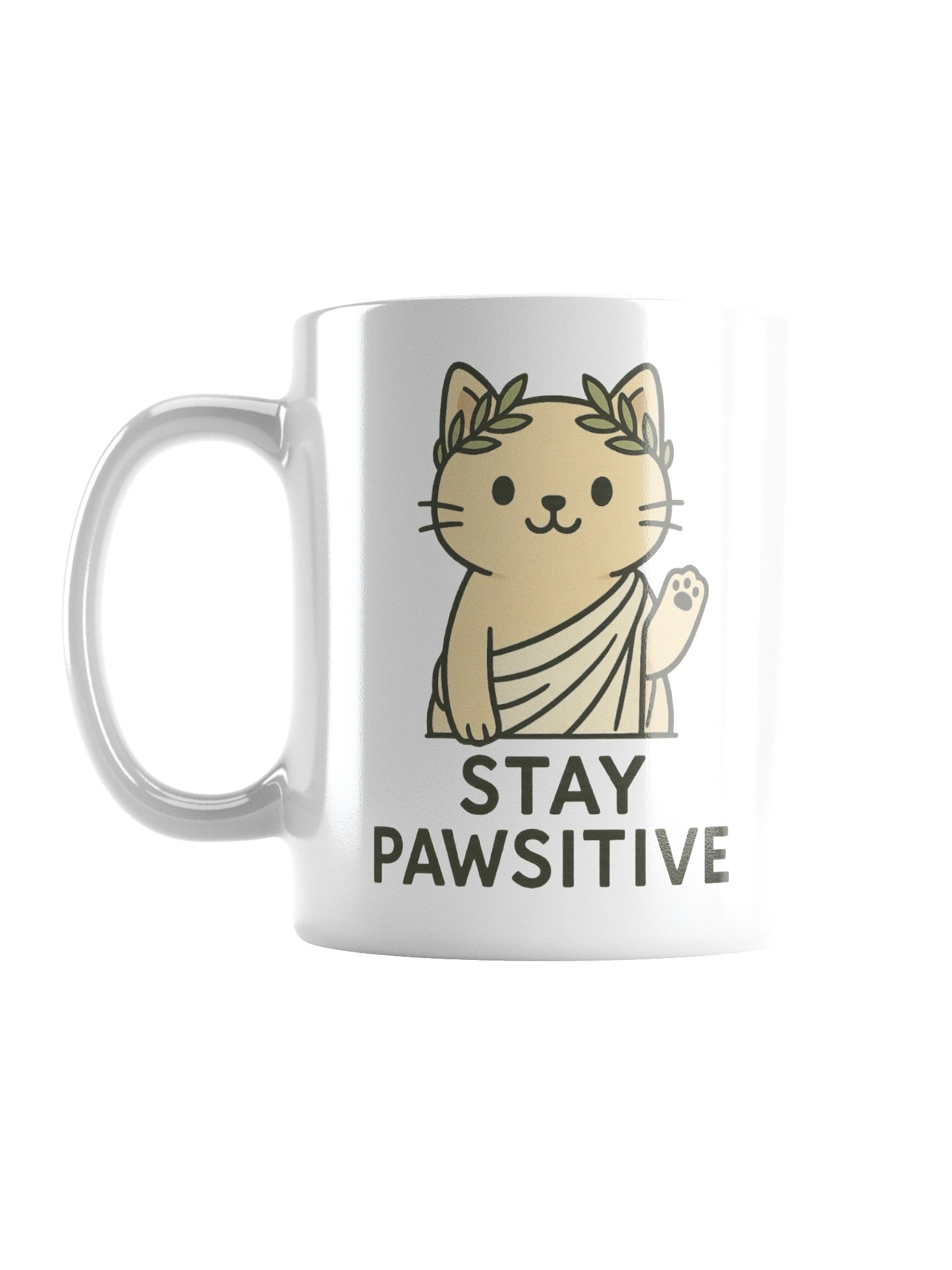 STAY PAWSITIVE MUG product image (1)