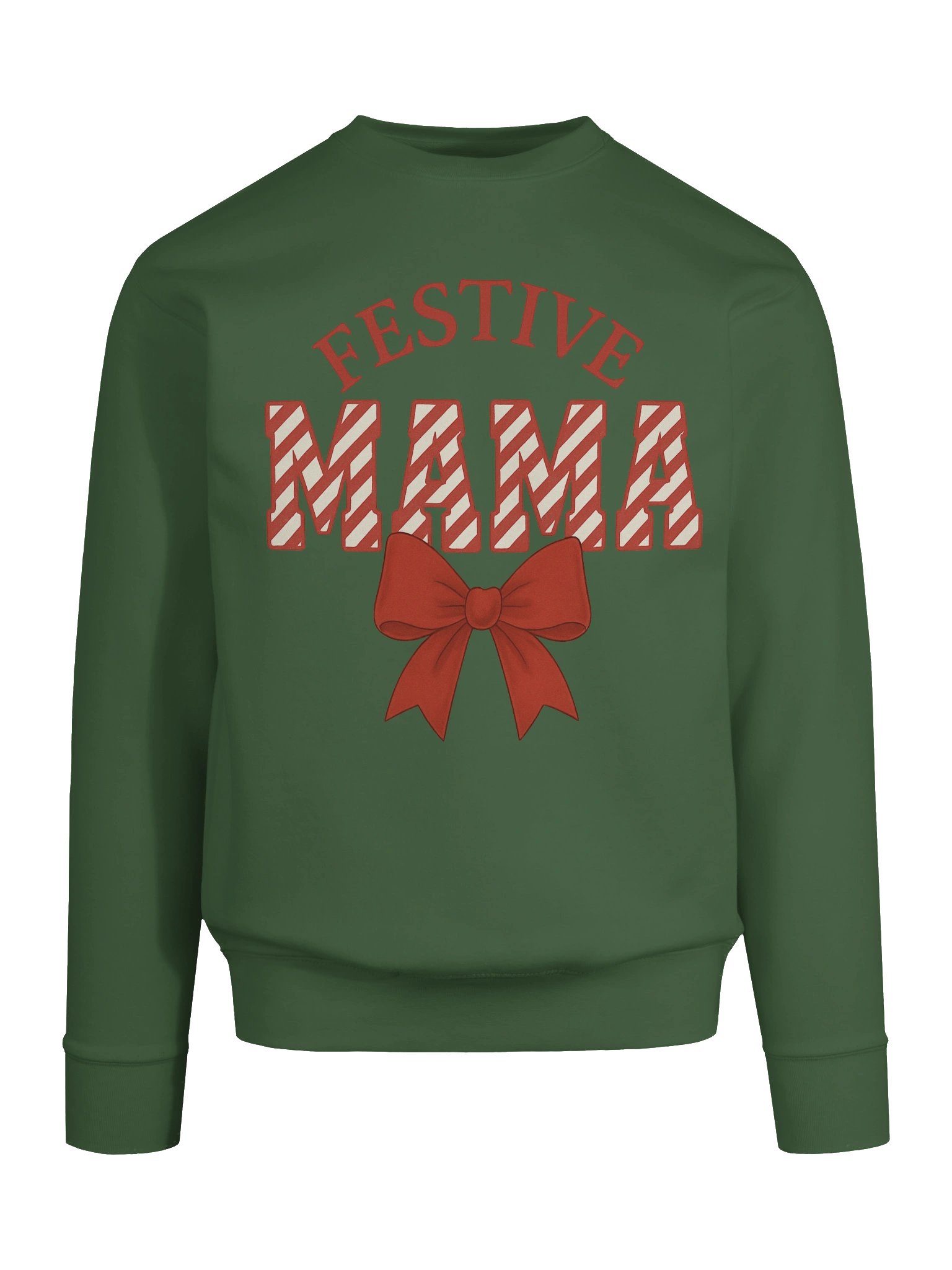 Festive Mama Candy Cane Sweatshirt product image (9)