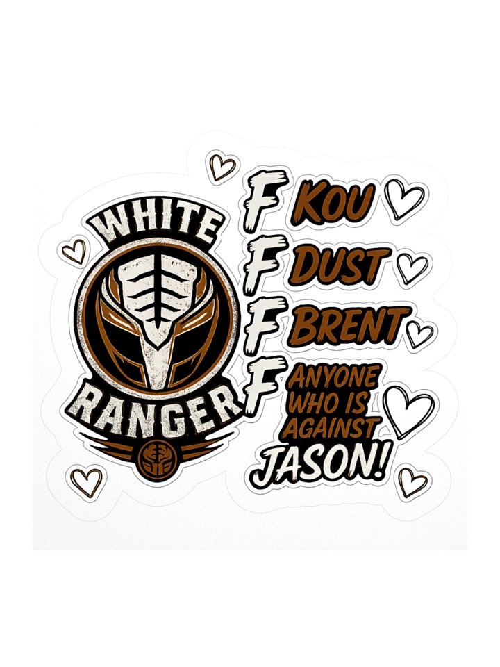 4 fs 4 life 3" x 3" sticker product image (1)