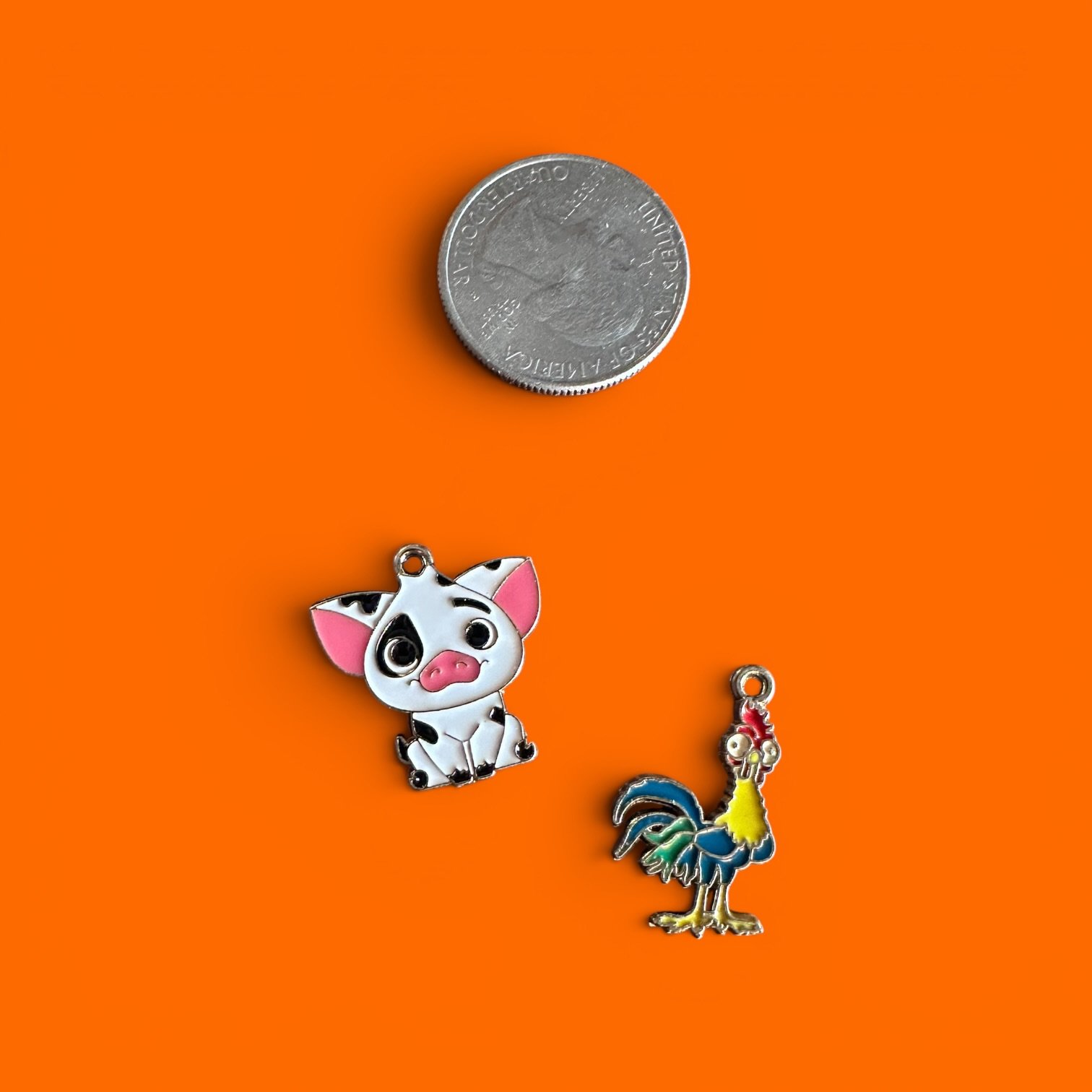 Maui Chicken and Pig Whinny Winners Braid and Bridle Charms for Horses | Little Shop of Ponies product image (2)