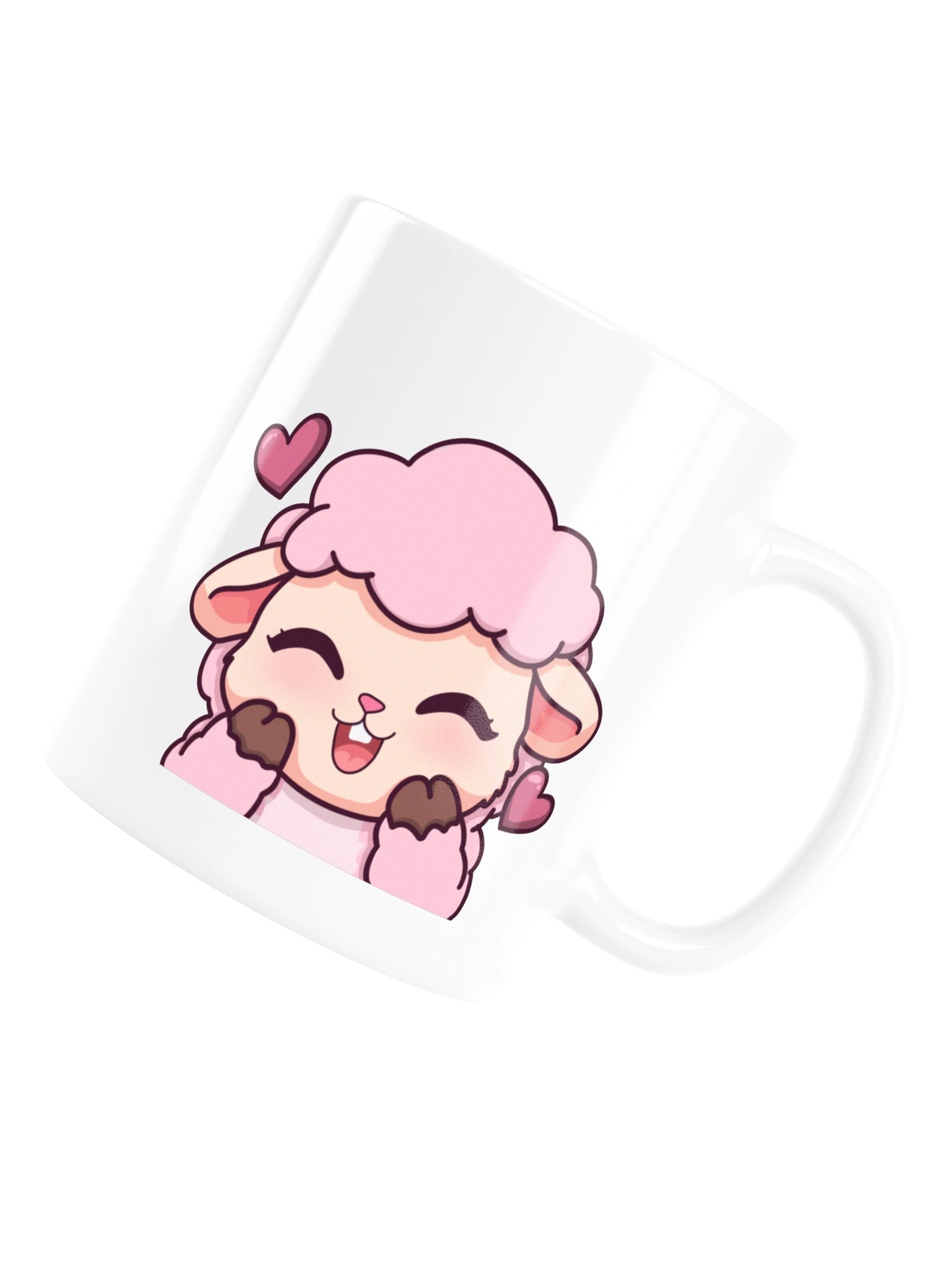Sheep hearts and hugs on a mug product image (17)