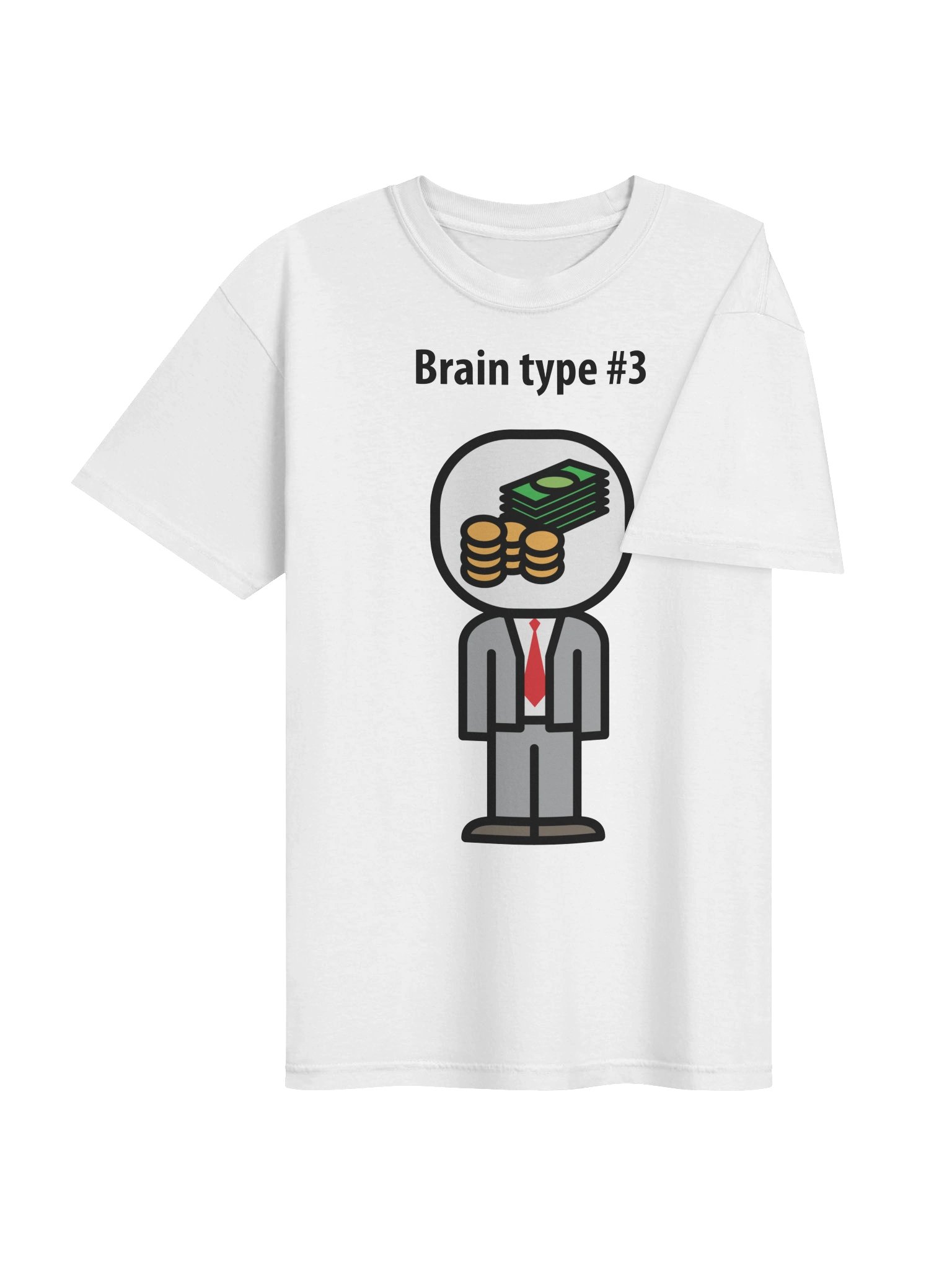 Brain type #3 t-shirt product image (4)