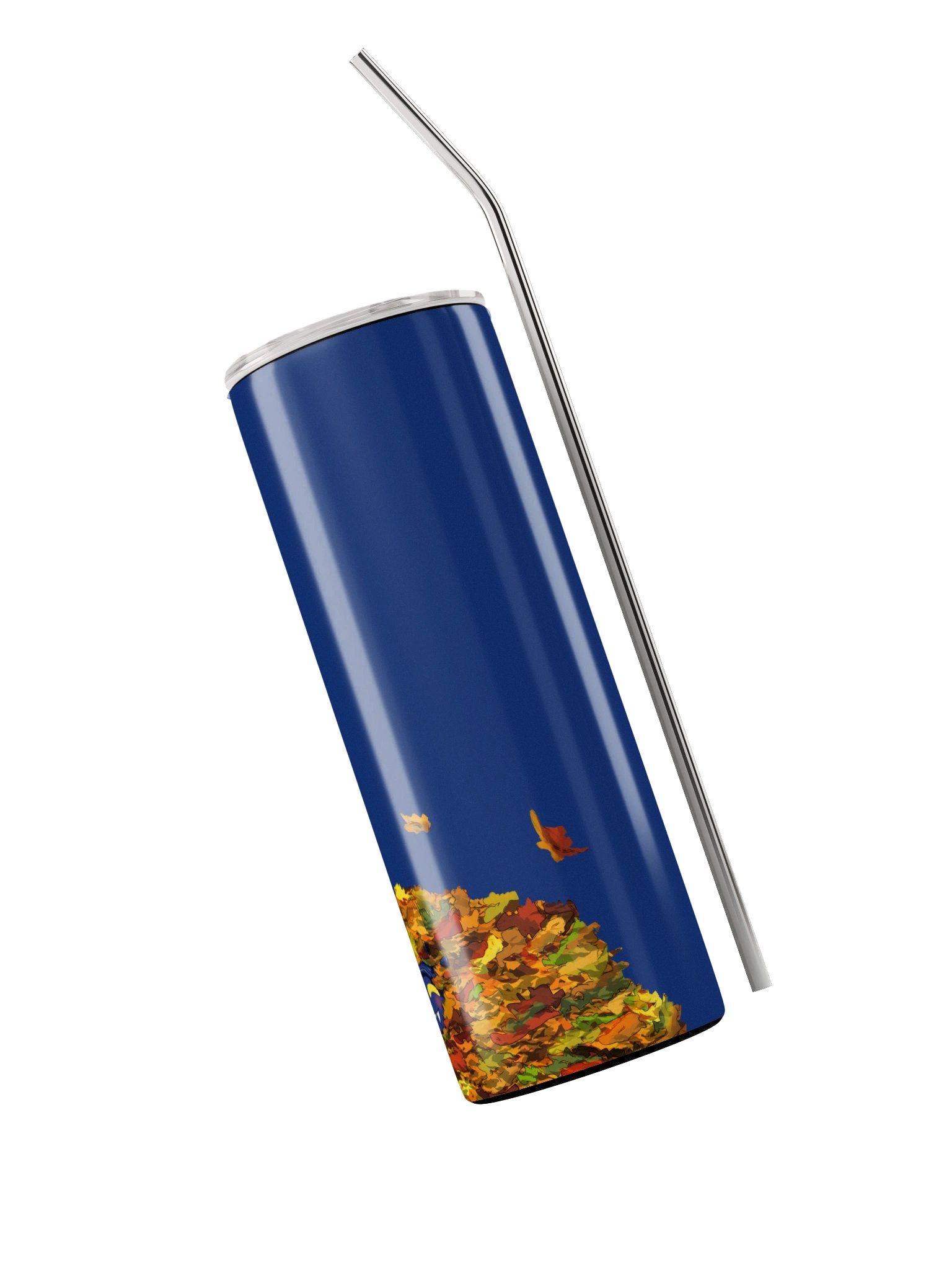 Lil Cherny in the Leaves Stainless Steel Tumbler product image (5)