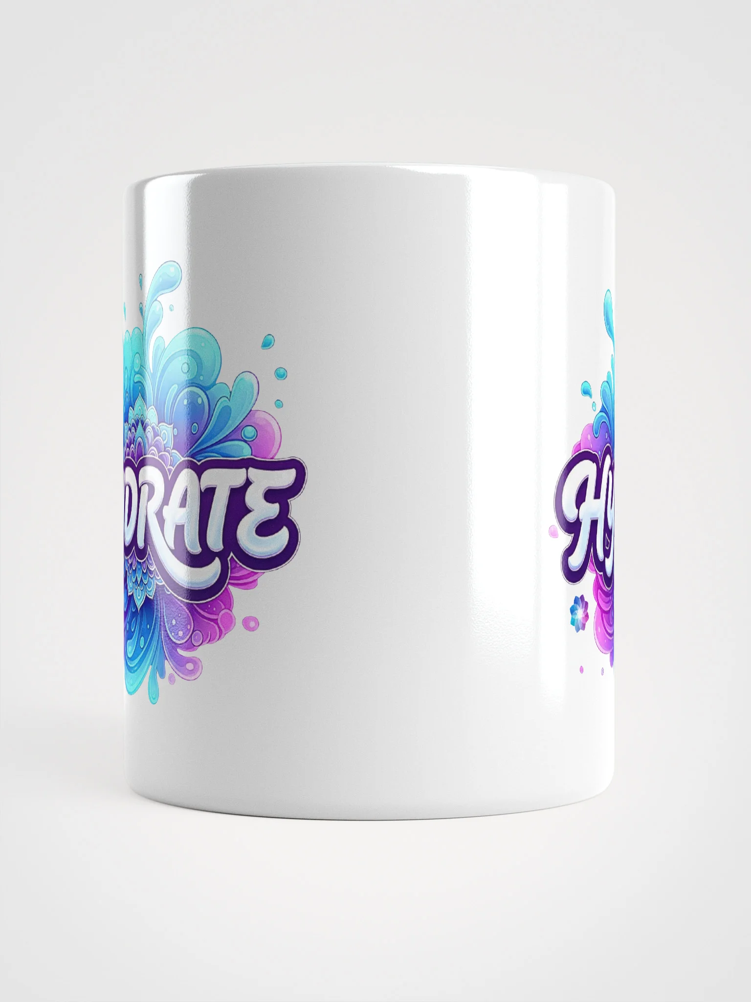 Hydrate Splash White Mug product image (5)