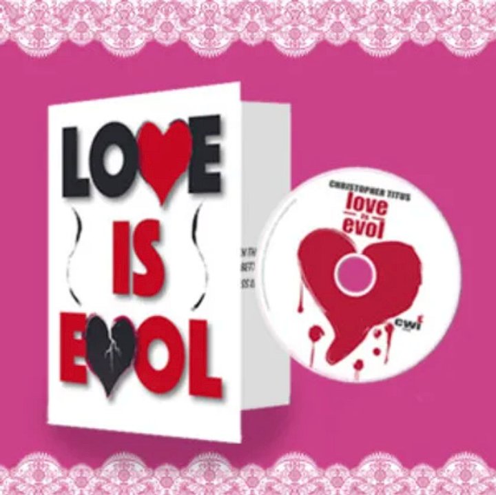 Love is Evol "Valentines Day Card" Limited Edition DVD product image (1)