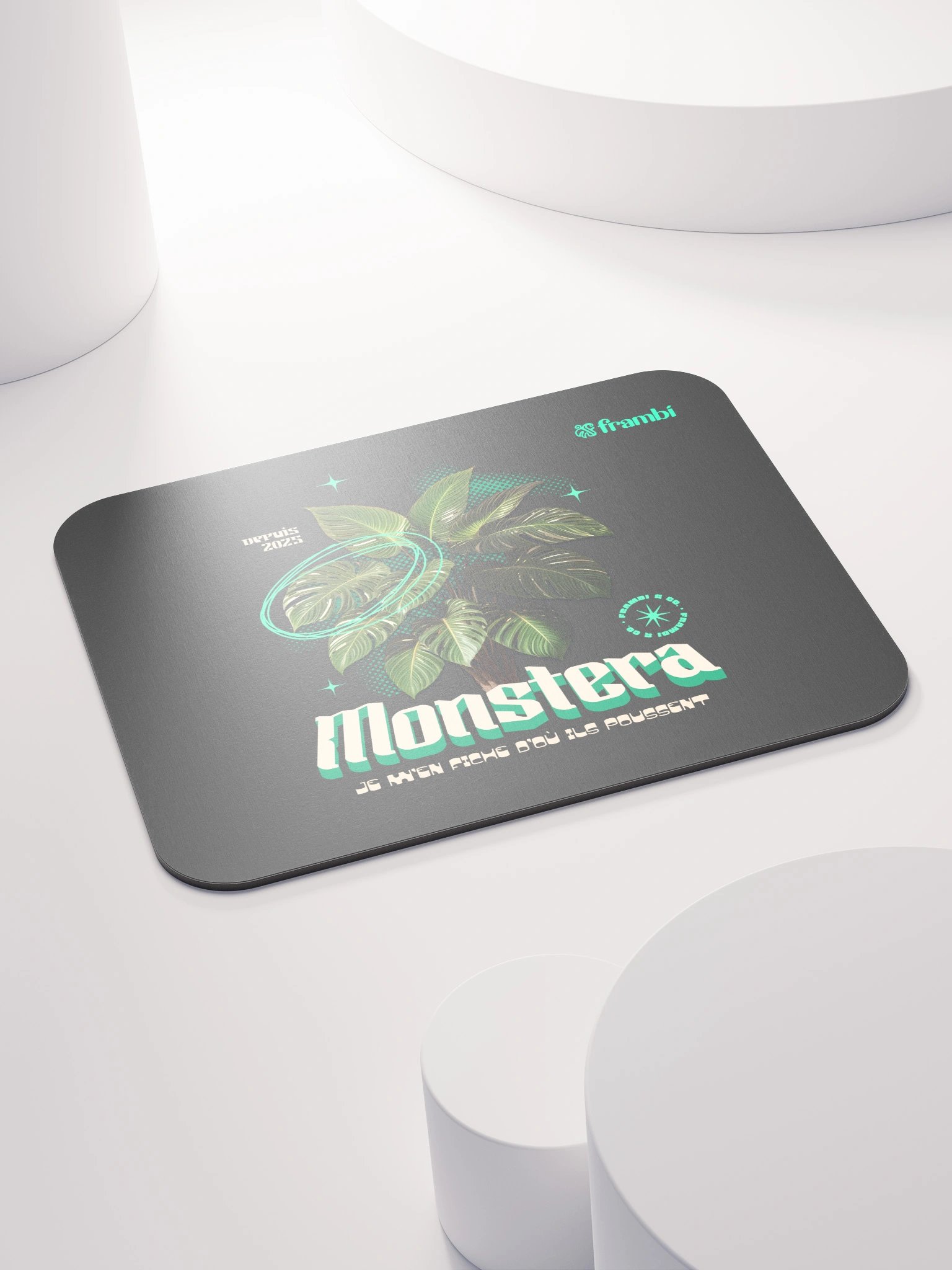 Eclectic Monstera - Mouse Pad product image (4)