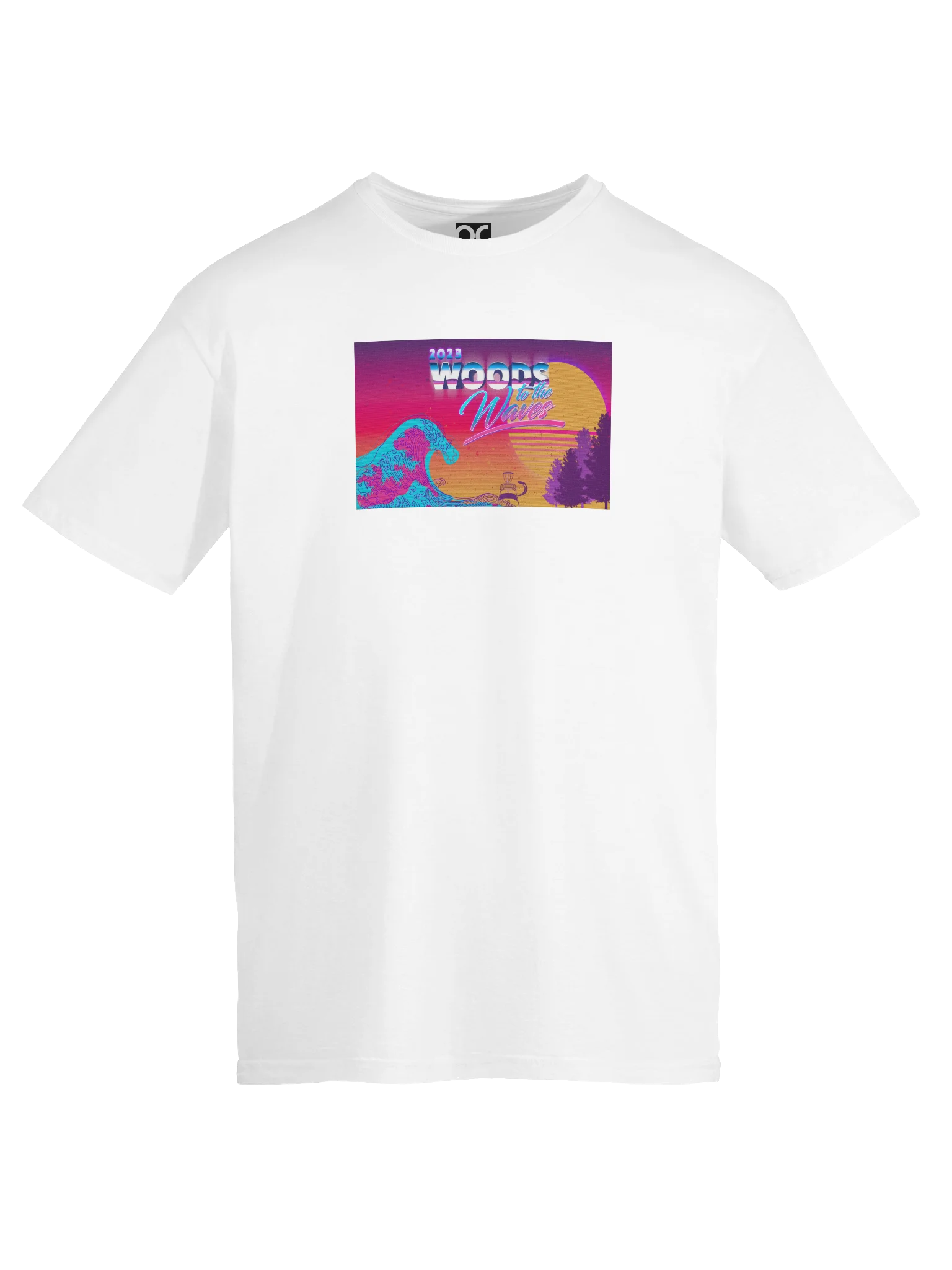 Woods to Waves 2023 – T-Shirt product image (6)