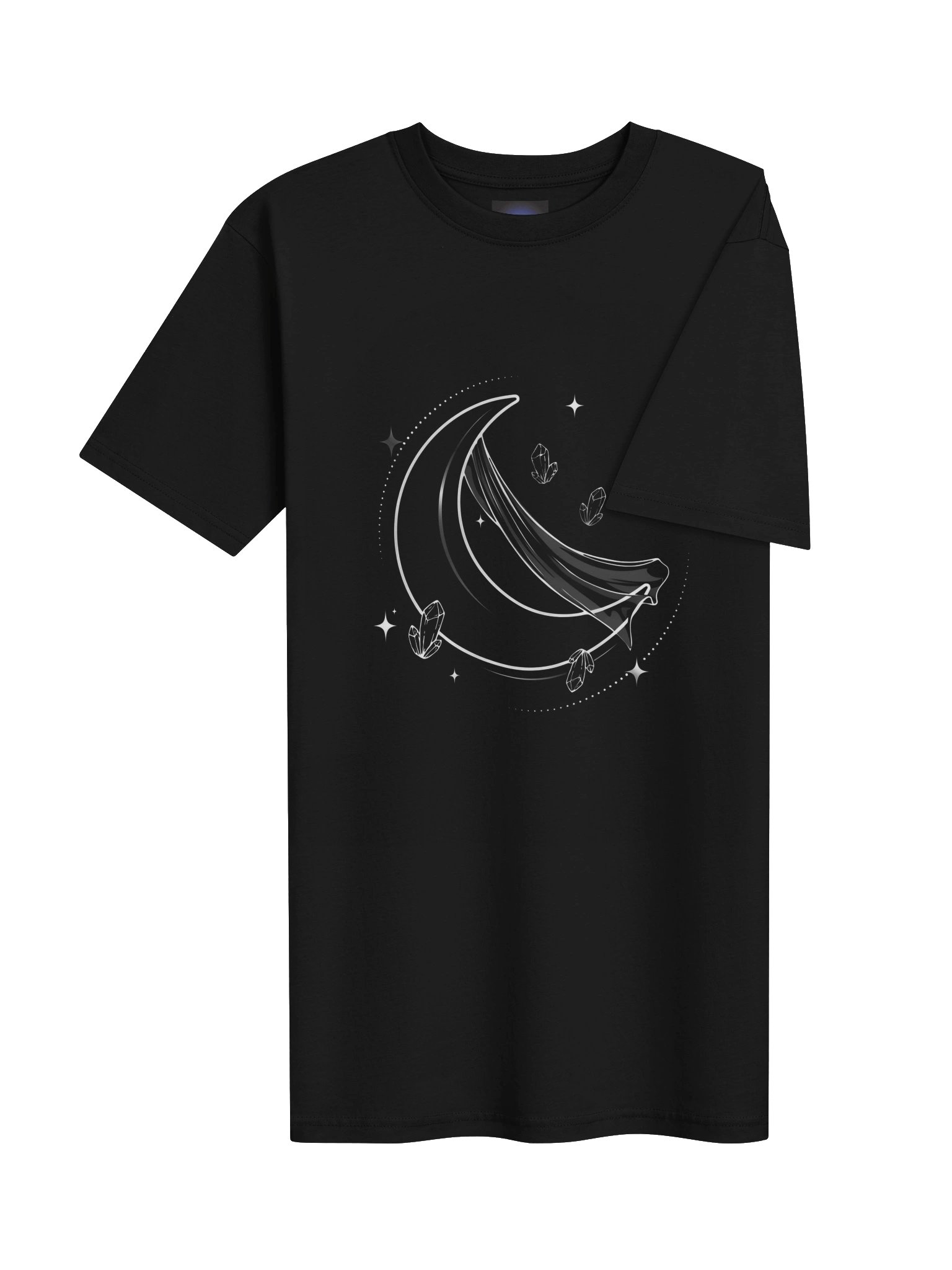 The Veiled Crescent // Crystal Lunar Heavyweight Tee product image (6)