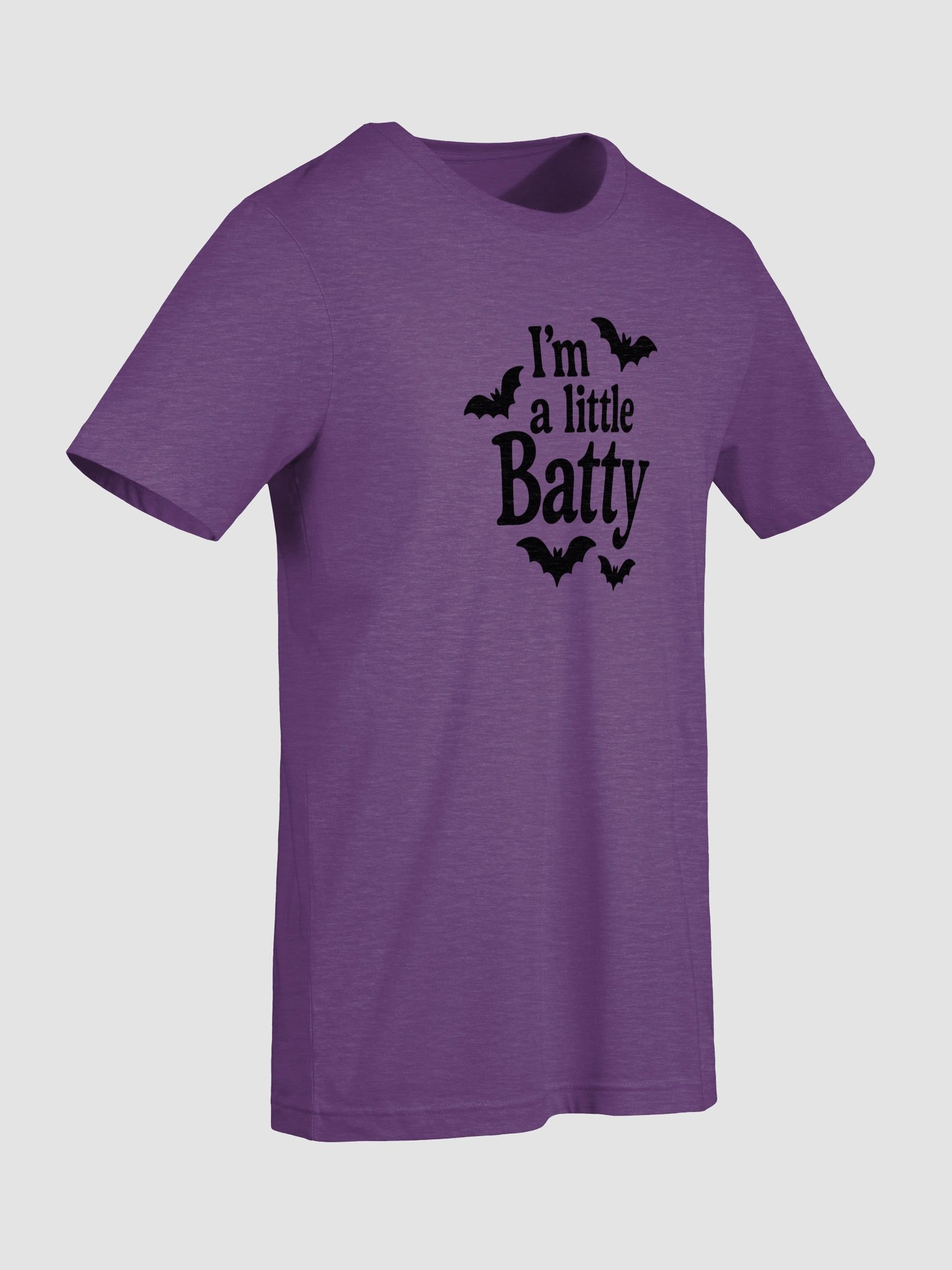 I’m A Little Batty T-Shirt – Cute Funny Halloween Shirt product image (7)