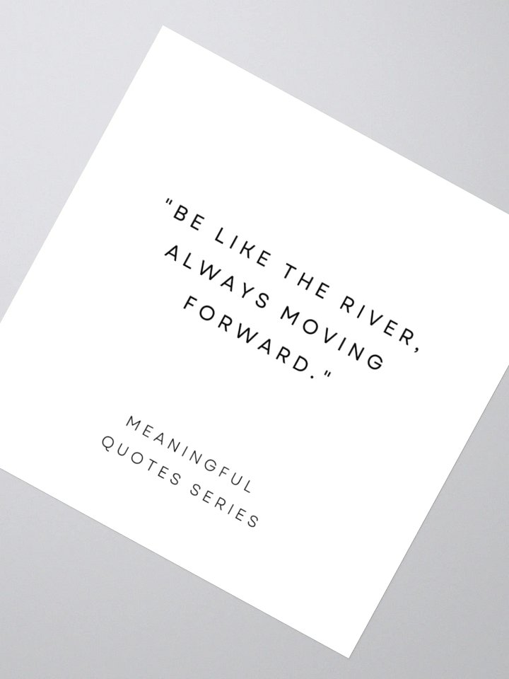 River Wisdom Kiss Cut Stickers product image (4)