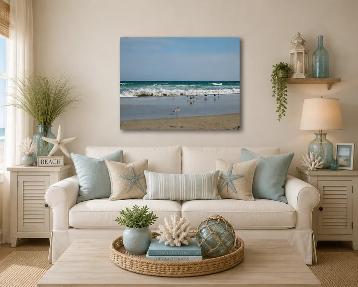 Shoreline Gathering - Canvas product image (2)