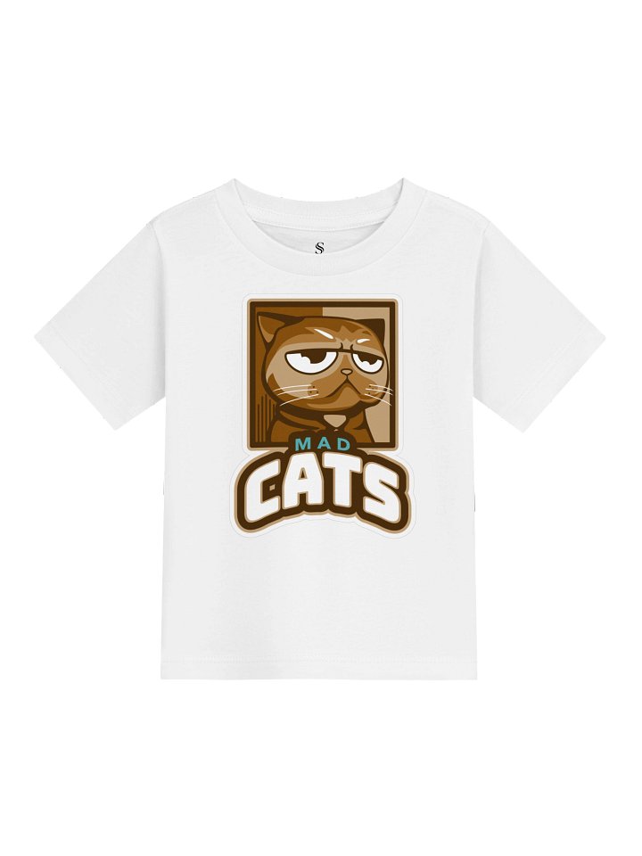 Mad Cats Grumpy Brown Cat Baby Tee product image (6)