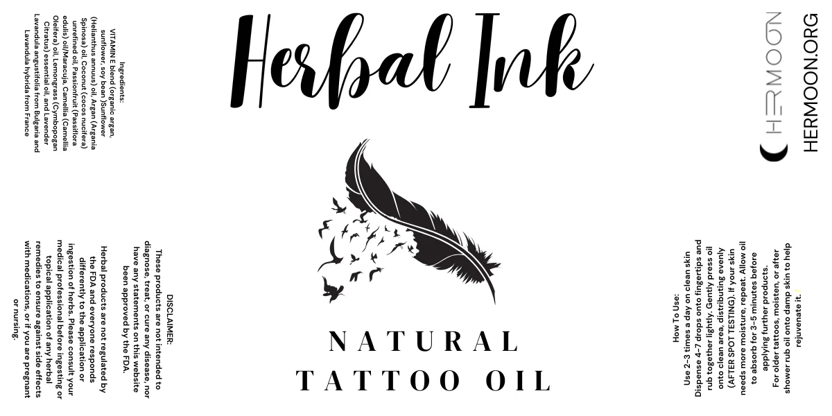 Herbal Ink (Tattoo Body Oil) product image (3)