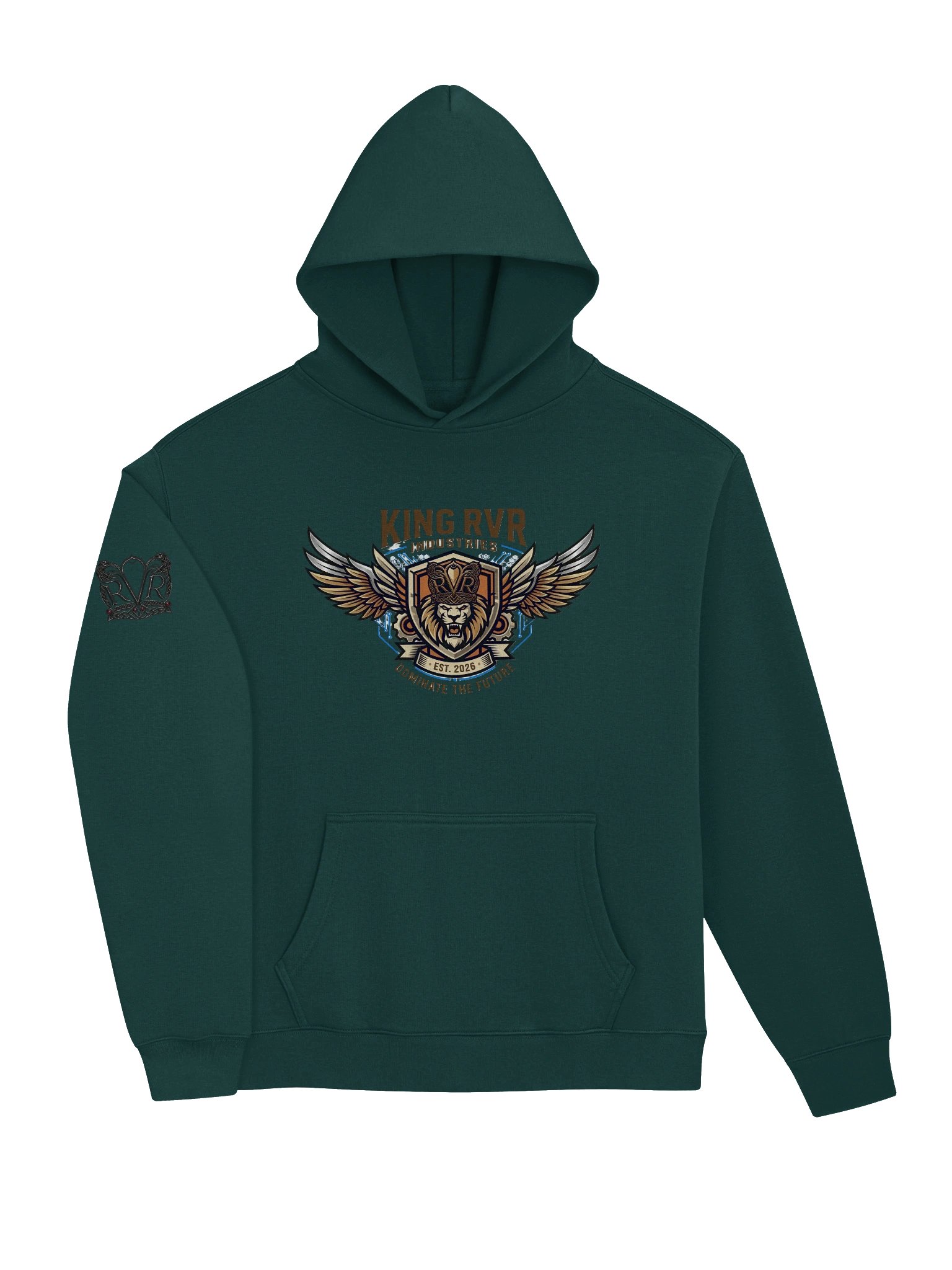 KING RVR Lion Crest Oversized Hoodie product image (11)