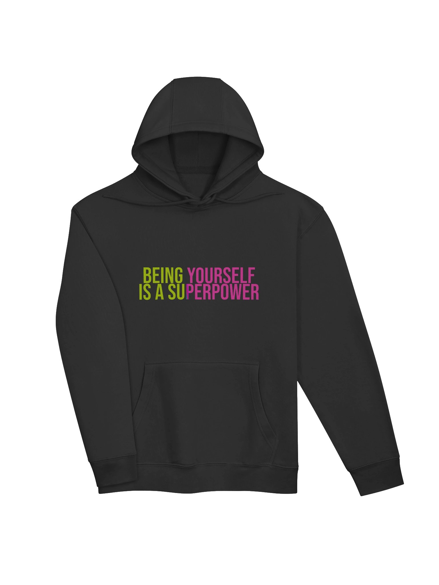 Being Yourself Is A Superpower Premium Hoodie product image (3)